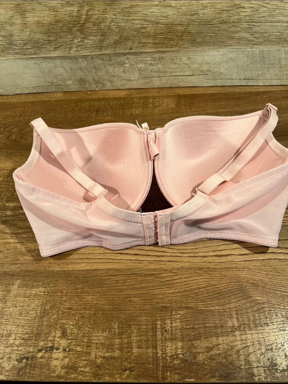 Adrienne Vittadini Bra Set 38D 2pc Ribbed Pink & Plum Underwire Full Figure NWOT